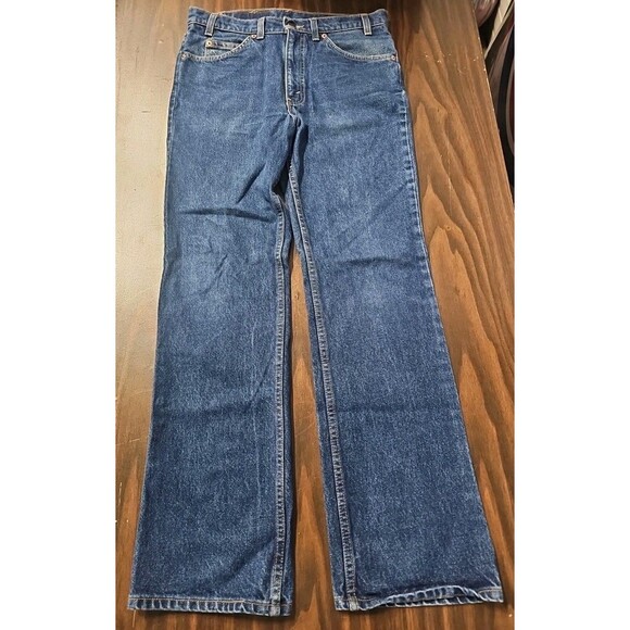 Levi's 517 Vintage Orange Tag 32x32 100% Cotton Made In USA Black Label 1996 90s